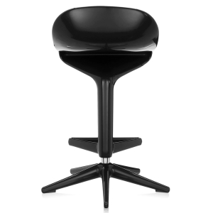 Výprodej Kartell designové barové židle Spoon Stool (černá)