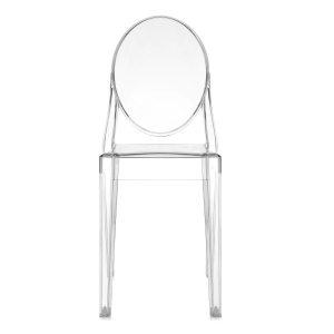 Výprodej Kartell designové židle Victoria Ghost (černá)