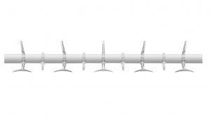 Kartell designové nástěnné věšáky Wall Hanger (šířka 60 cm)