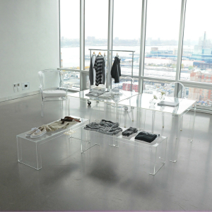 Kartell designové konferenční stoly Invisible Side (31.5 cm)