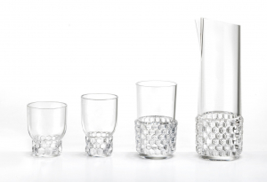 Kartell designové sklenice na vodu Jellies Family - Coctail Drink Glass