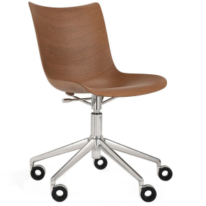 Kartell designové kancelářské židle P/Wood Office Chair