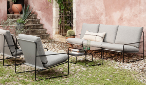 Ferm Living designové zahradní sedačky Desert Sofa (156 cm)