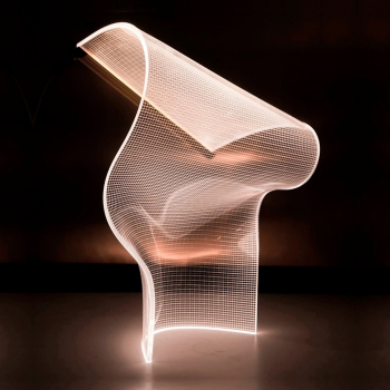 Parachilna designové stolní lampy Gweilo Song