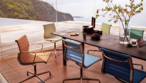 Vitra designové židle Aluminium Chairs EA 103/ EA 104