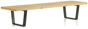 Vitra designové lavice Nelson Bench (šířka 122 cm)