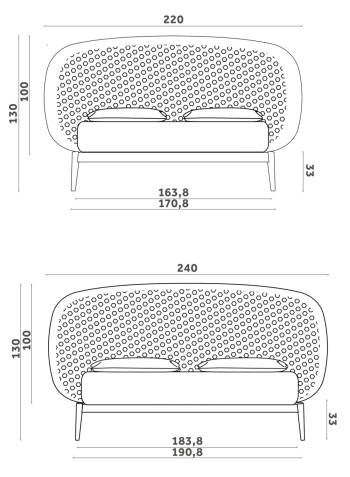 Miniforms designové postele Shiko Wien (pro matraci 160 x 200 cm)
