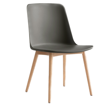 &Tradition designové židle Rely Side Chair Wood