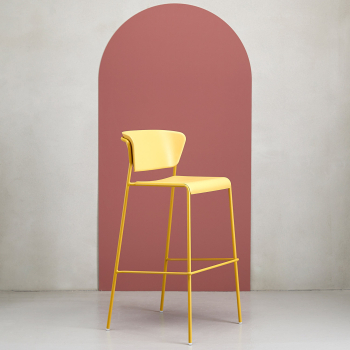 Scab Design designové jídelní židle Lisa Barstool Technopolymer (výška 65 cm)