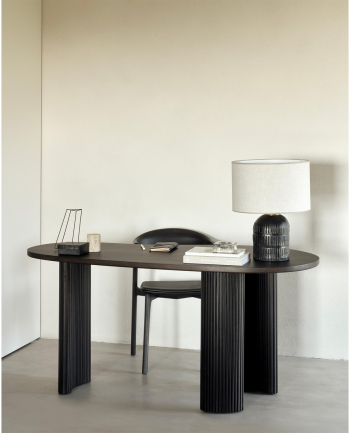 Ethnicraft designové pracovní stoly Boomerang Desk (160 x 83 cm)