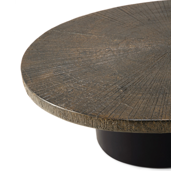 Ethnicraft designové konferenční stoly Slice Coffee Table (105 x 94 cm)