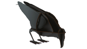 Ibride designové dekorace Ravens Jack