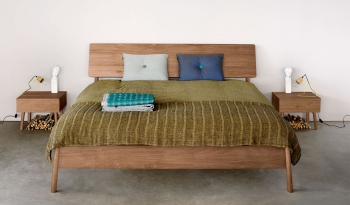 Ethnicraft designové postele Air Bed (pro matraci 160 x 200 cm)