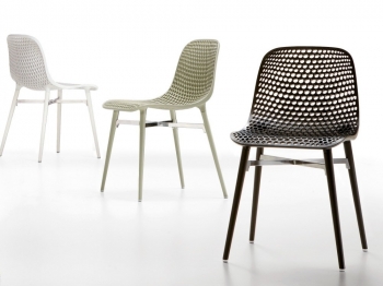 Výprodej Infiniti designové zahradní židle Next (zelená/ žlutá)