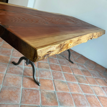 Výprodej designové jídelní stoly Rough Table libanonský cedr 400cm