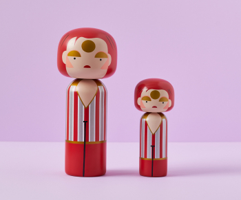Lucie Kaas designové figurky Kokeshi Dolls Aladdin Sane