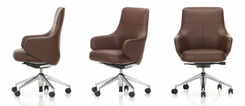 Vitra designové kancelářské židle Grand Executive Lowback