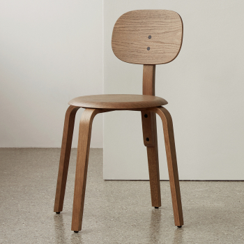 Výprodej Menu designové židle Afteroom Plywood Dining Chair (tmavý dub)