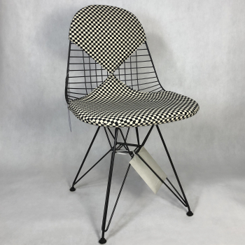 Výprodej Vitra designové židle DKR (checker/ černý chrom)