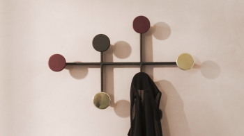 Audo Copenhagen designové nástěnné věšáky Afteroom Coat Hanger Small