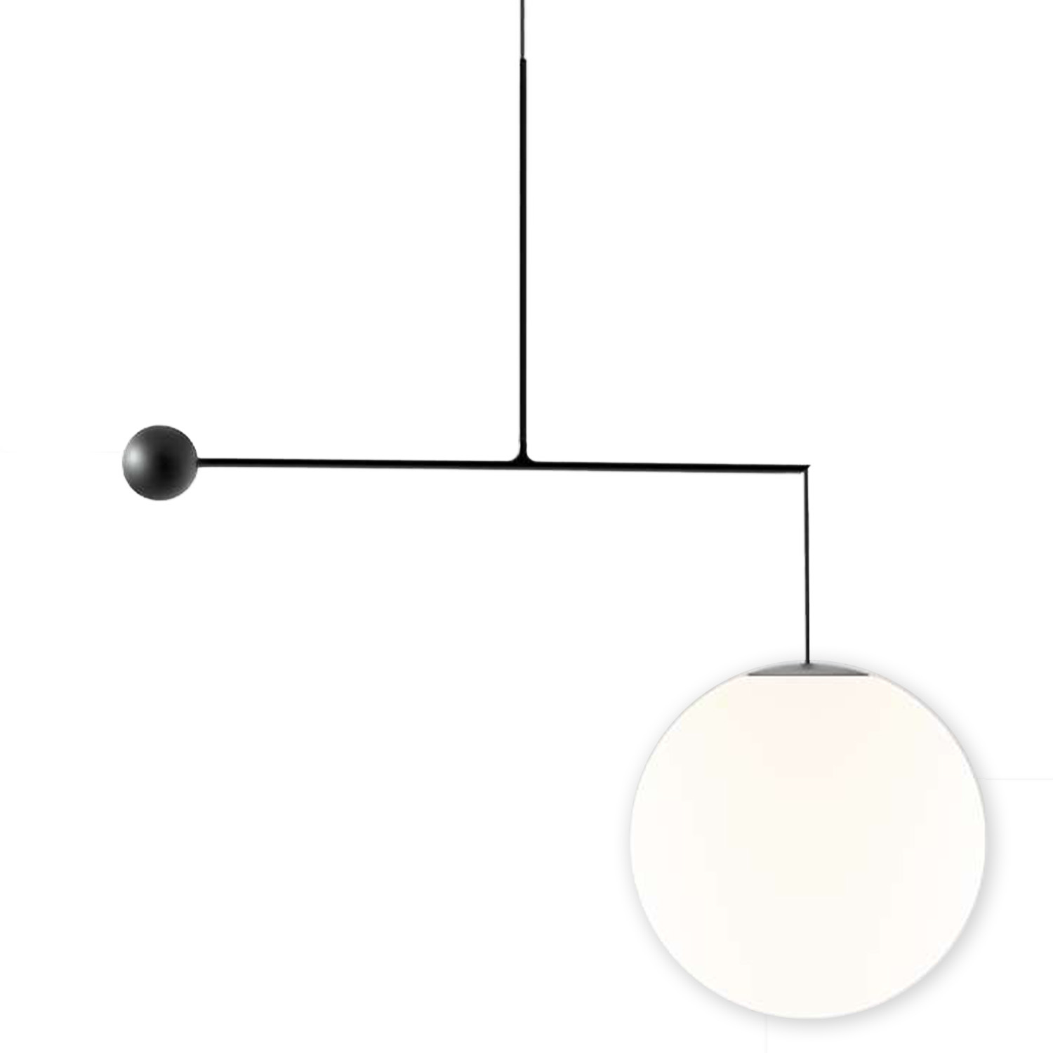 Luceplan designová závěsná svítidla Malamata Suspension (Ø 48 cm)