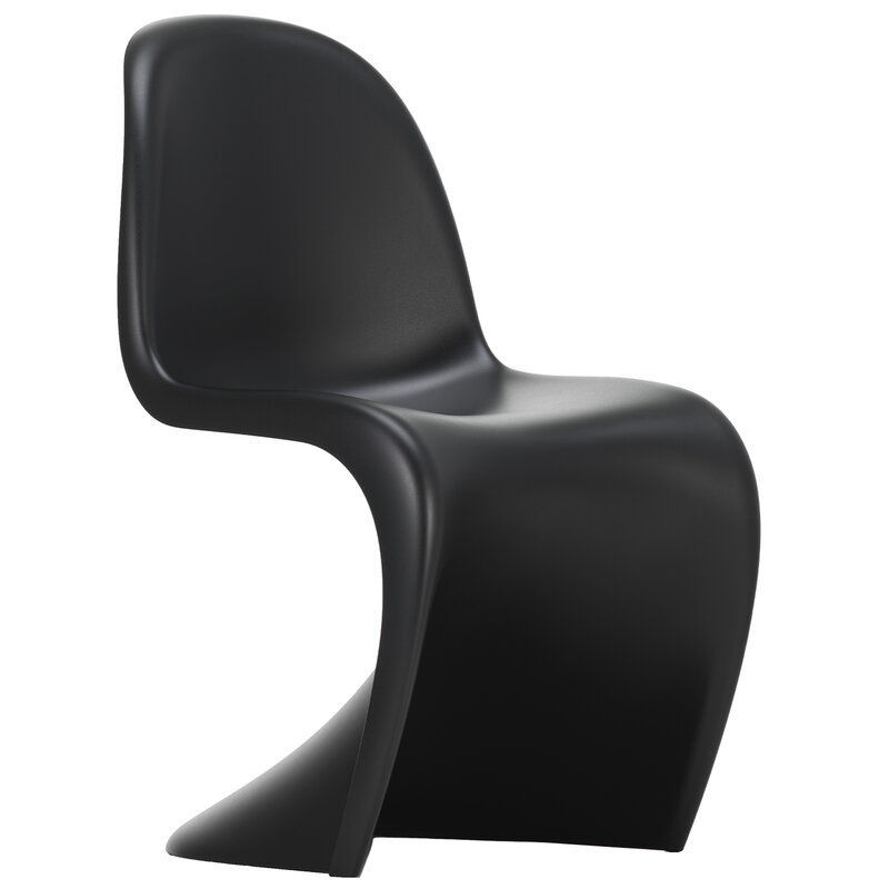 Výprodej Vitra designové židle Panton Chair (černá)