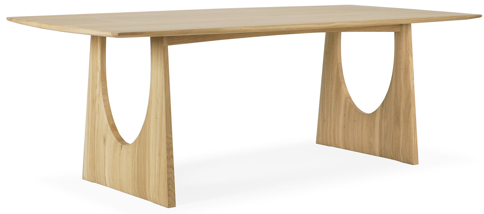 Ethnicraft designové jídelní stoly Oak Geometric Dining Table (250 cm)