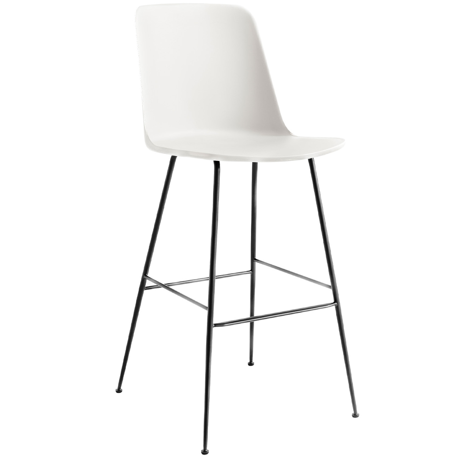 &Tradition designové barové židle Rely Bar Chair HW96 (výška sedáku 75 cm)