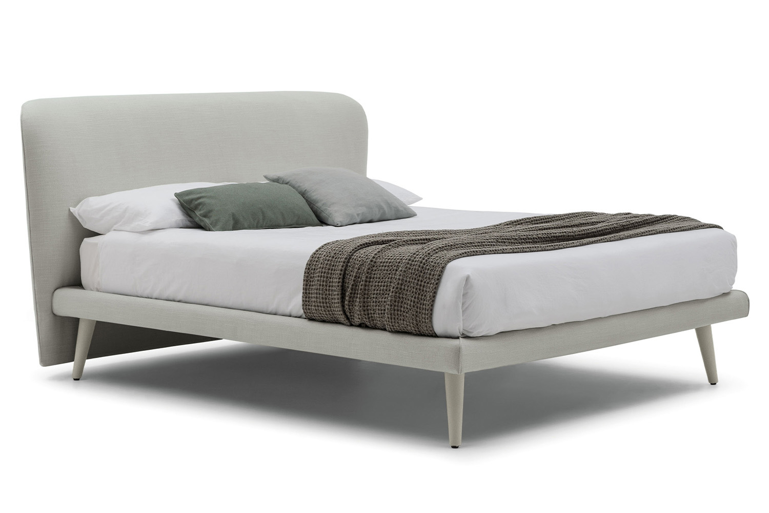 Bolzan Letti designové postele Karol (160 x 200, výška rámu 9 cm)