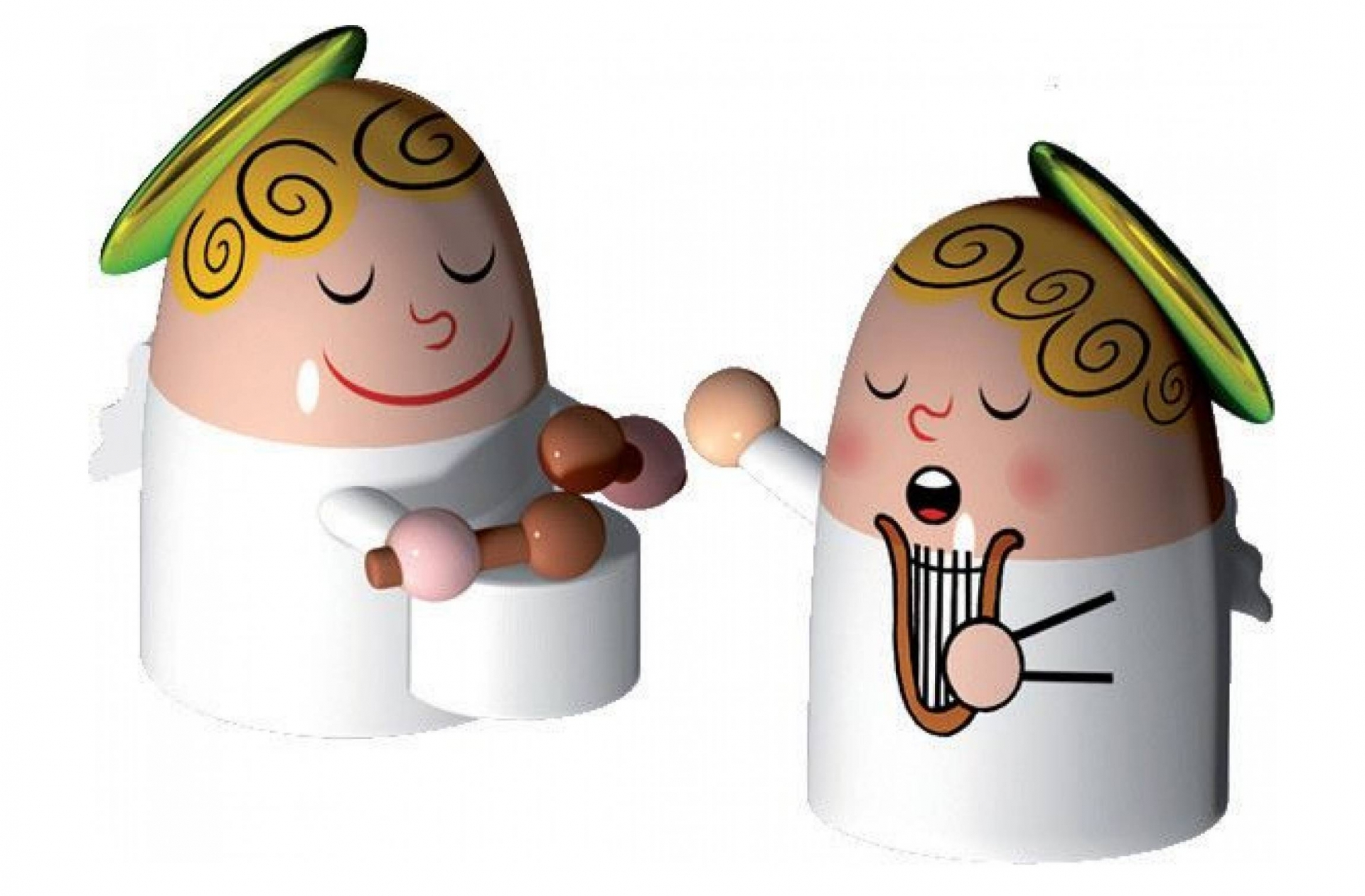 Výprodej Alessi designové figurky Angels Band 3