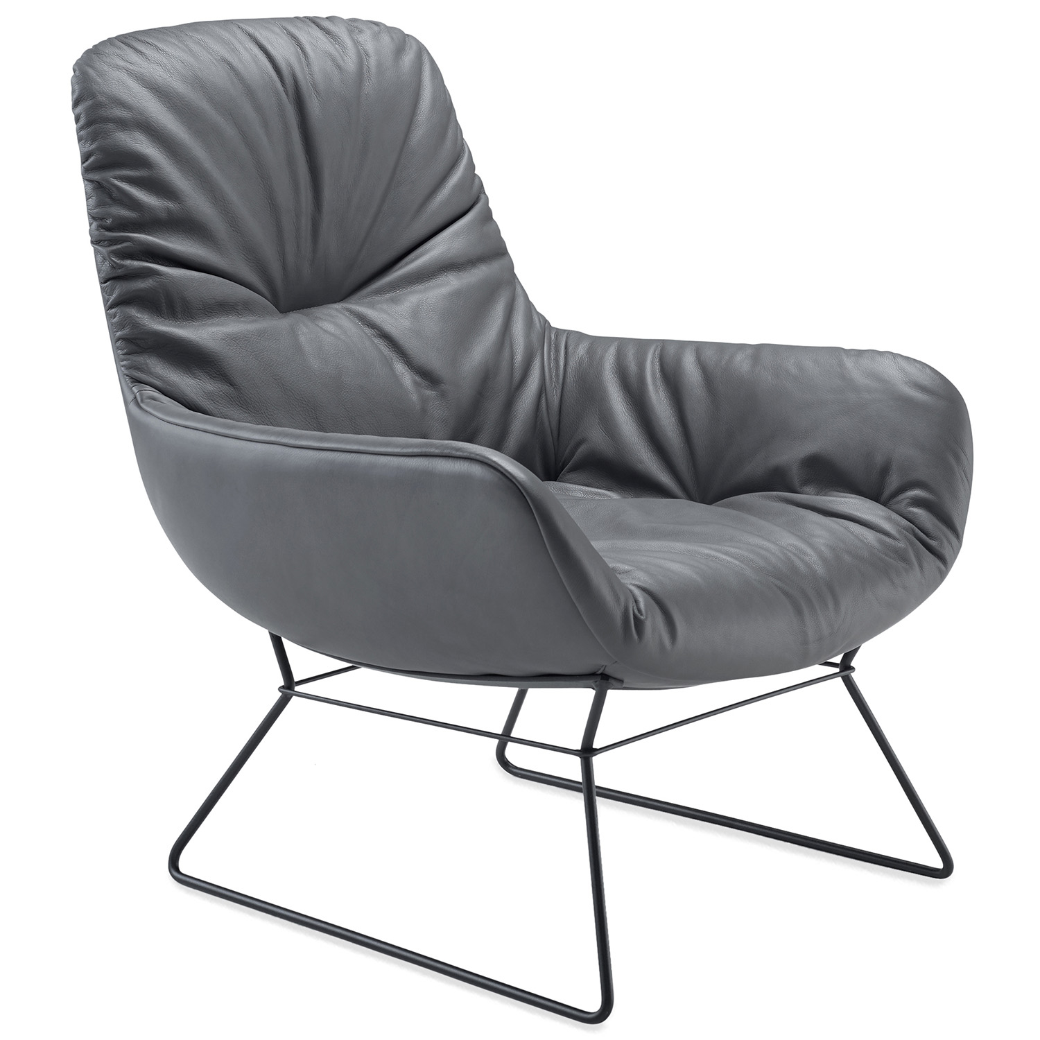 Freifrau Manufaktur designová křesla Leya Lounge Chair Sledge