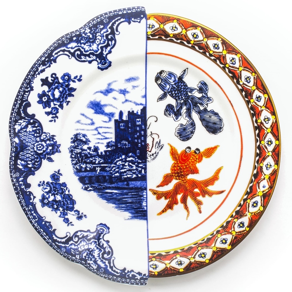 Levně Seletti designové talíře Hybrid Plate