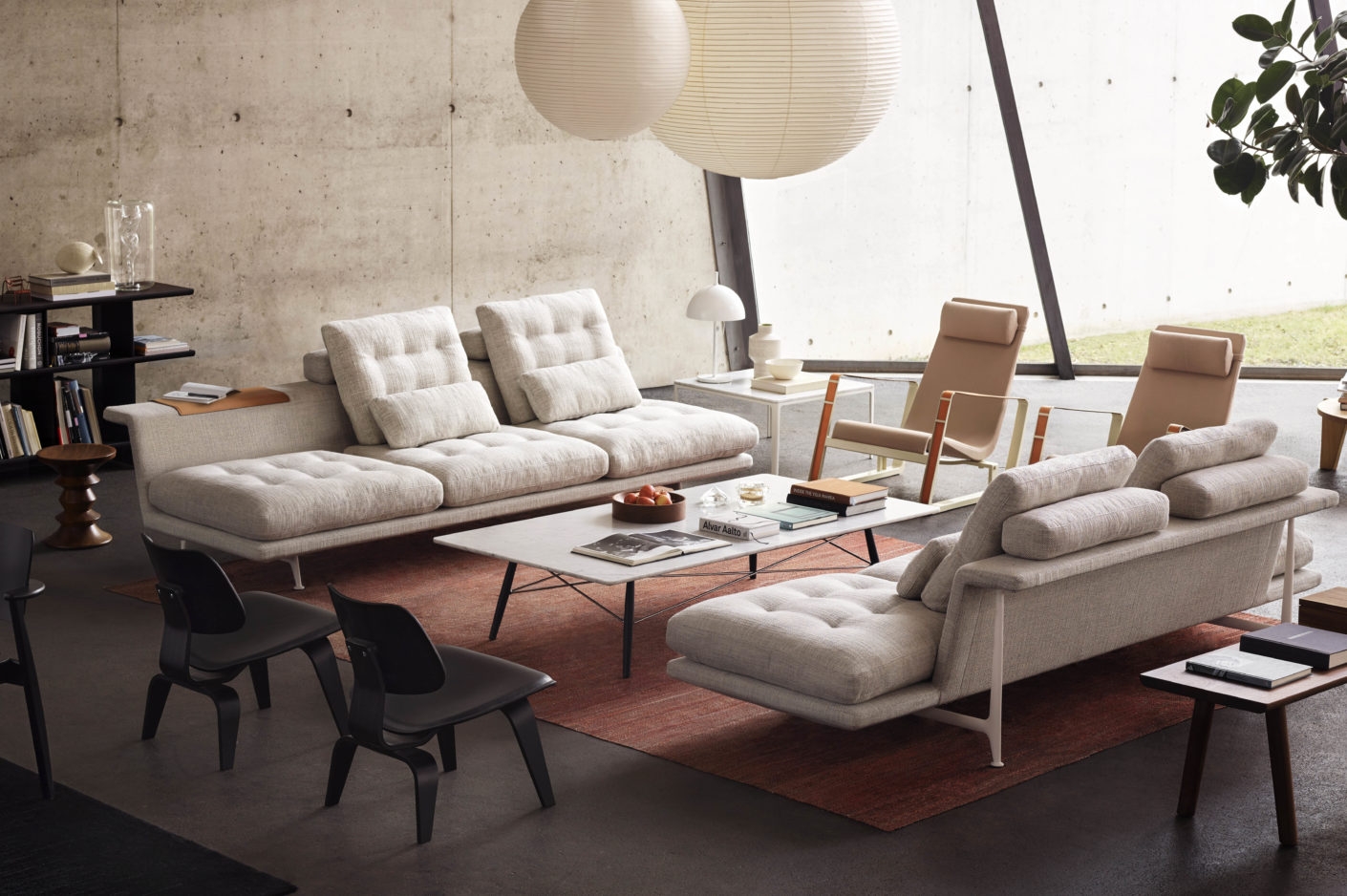 Vitra designové sedačky Grand Sofa 2.5 ◼ Designpropaganda