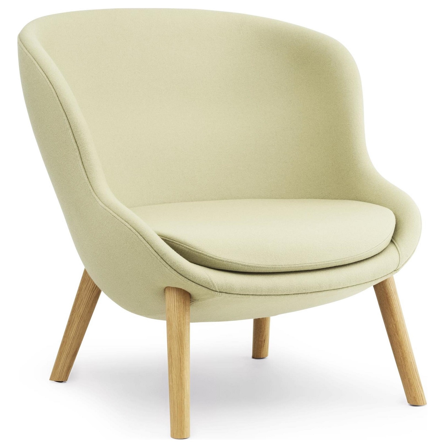 Normann Copenhagen designová křesla Hyg Lounge Chair Low Wood