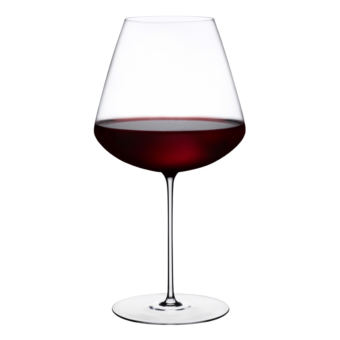Nude designové sklenice Stem Zero na červené víno Medium