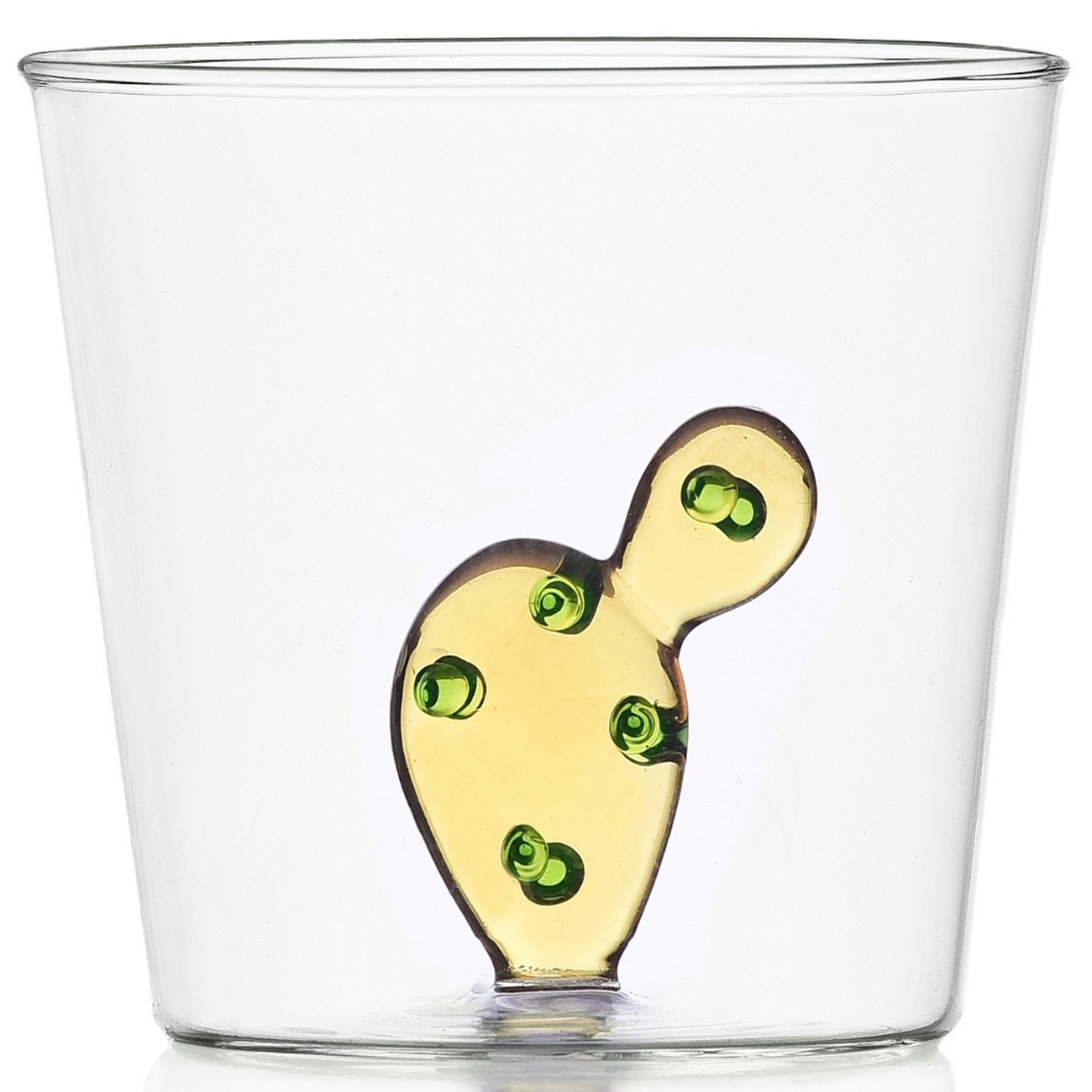 Ichendorf Milano designové sklenice na vodu Desert Plants Tumbler Cactus Amber