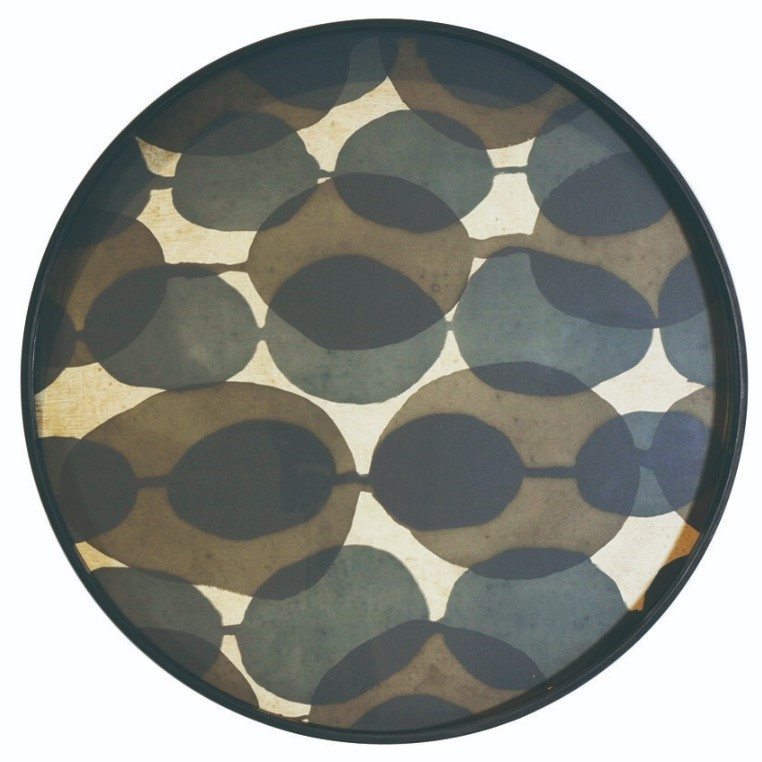 Ethnicraft designové podnosy Round Tray (průměr 48 cm)