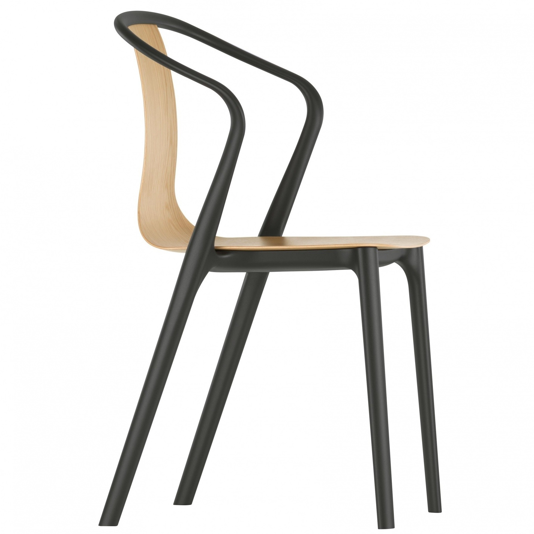Výprodej Vitra designové židle Belleville Armchair (dub)