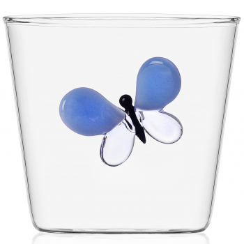 Designové sklenice na vodu Garden Pic Nic Tumbler Blue Butterfly