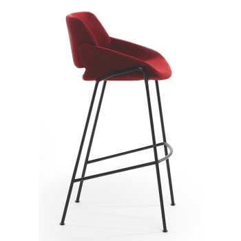 Designové barové židle Monk Barstool Backrest