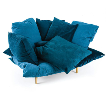 Designová křesla Comfy Armchair Turquoise