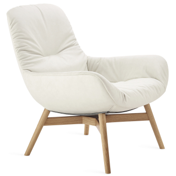 Designová křesla Leya Lounge Chair Wood