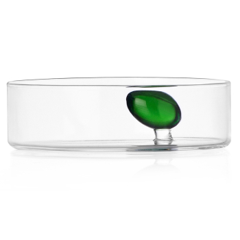 Designové mísy Clear Little Bowl Green Olive
