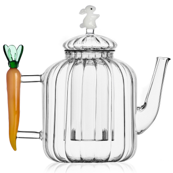 Designové konvice Teapot Optic Carrot and White Rabbit