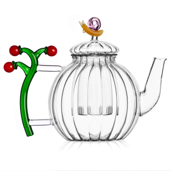 Designové konvice Teapot Optic Tomatoes and Snail