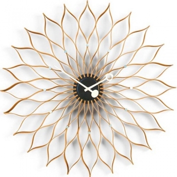 Designové nástěnné hodiny Sunflower Clock