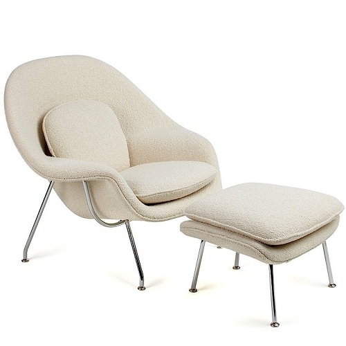 Designová křesla Womb Chair & Ottoman