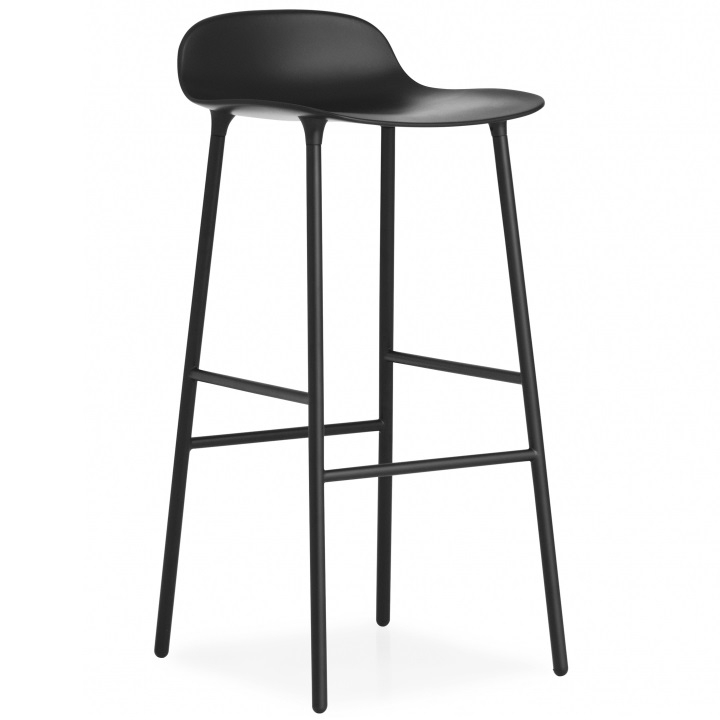 Designové barové židle Form Barstool Steel